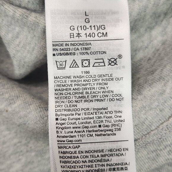 Wicked Long Sleeve Girls Graphic Tee Size Large Gray Pink Glinda Witch Oz Movie - Picture 4 of 4